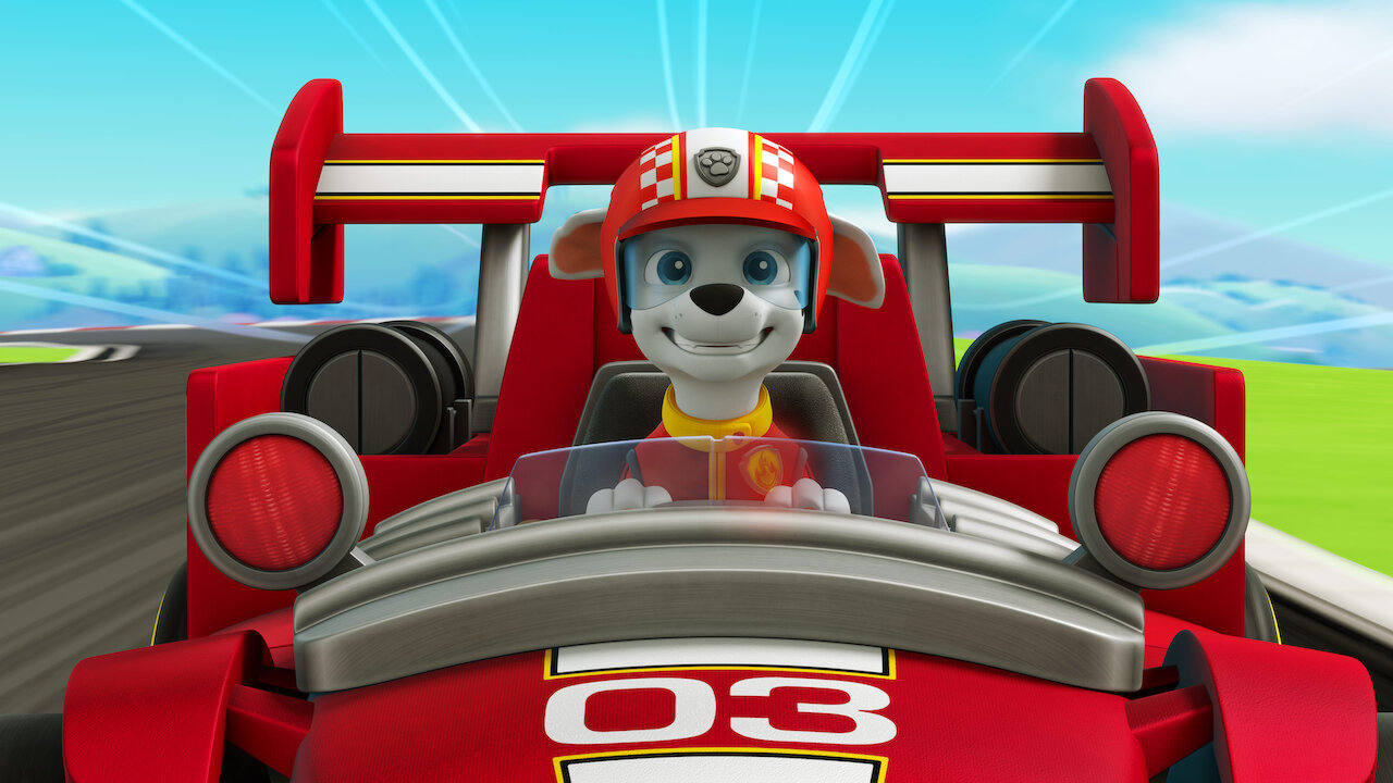 marshall paw patrol race car